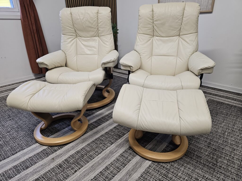 2 stk. Stressless Mayfair lenestol m/krakk