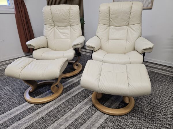 2 stk. Stressless Mayfair lenestol m/krakk