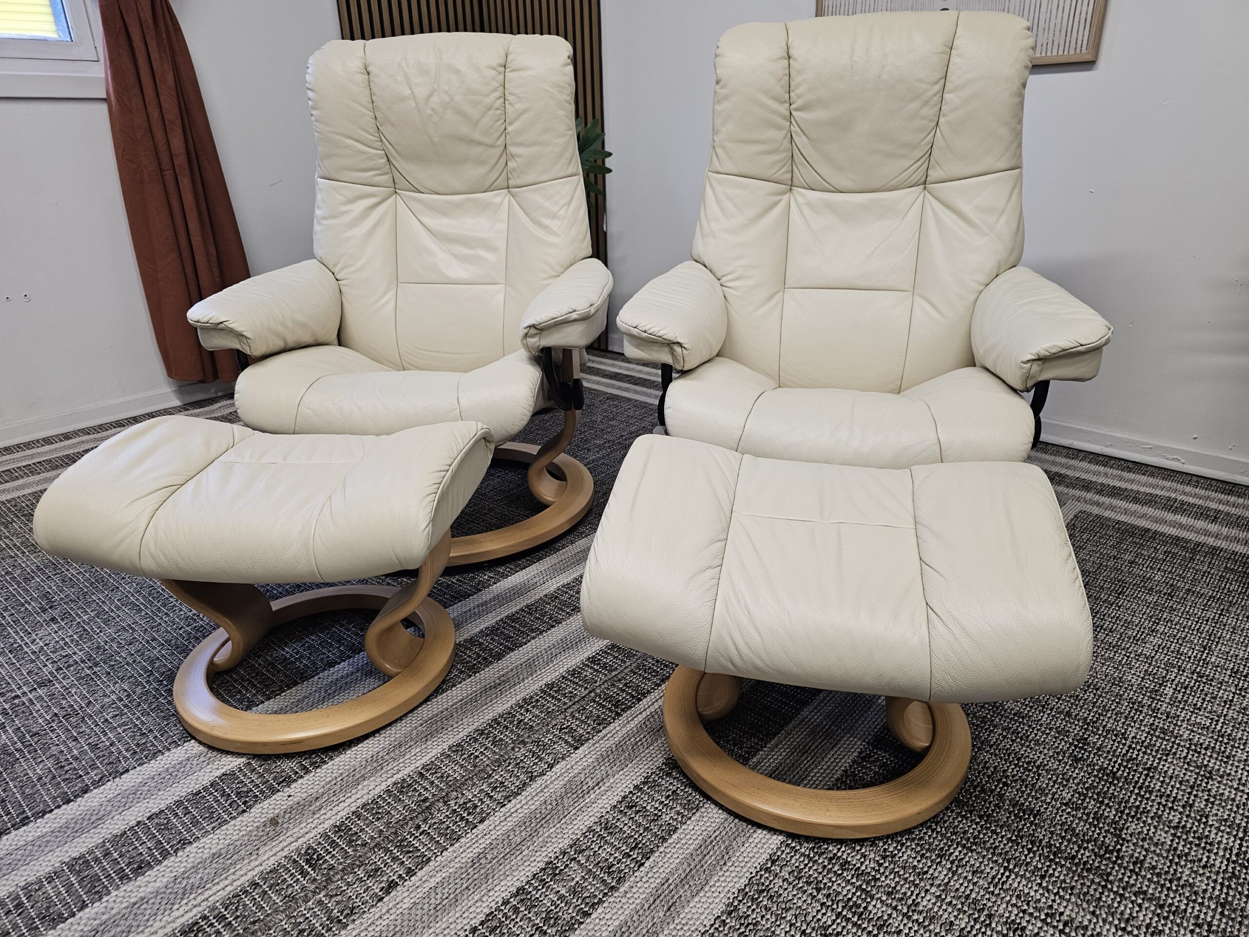 2 stk. Stressless Mayfair lenestol m/krakk - Bilde 4