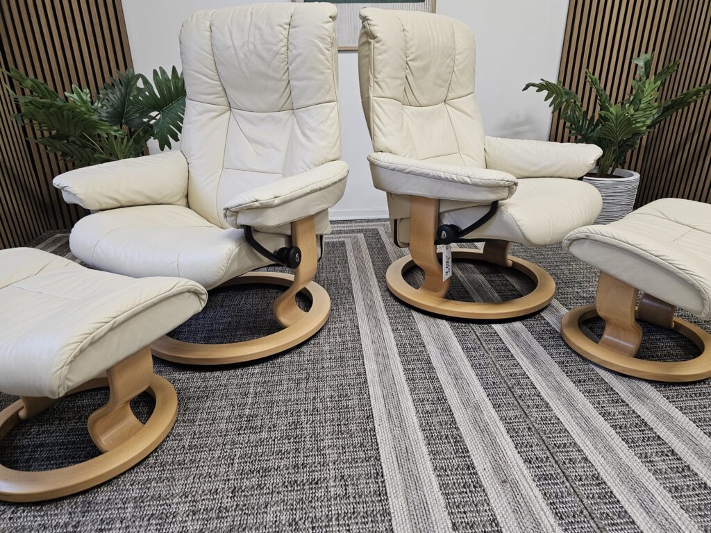 2 stk. Stressless Mayfair lenestol m/krakk