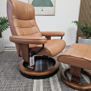 Stressless Opal lenestol med krakk