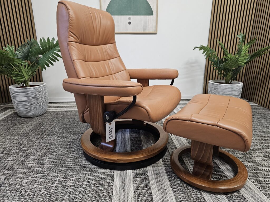 Stressless Opal lenestol med krakk