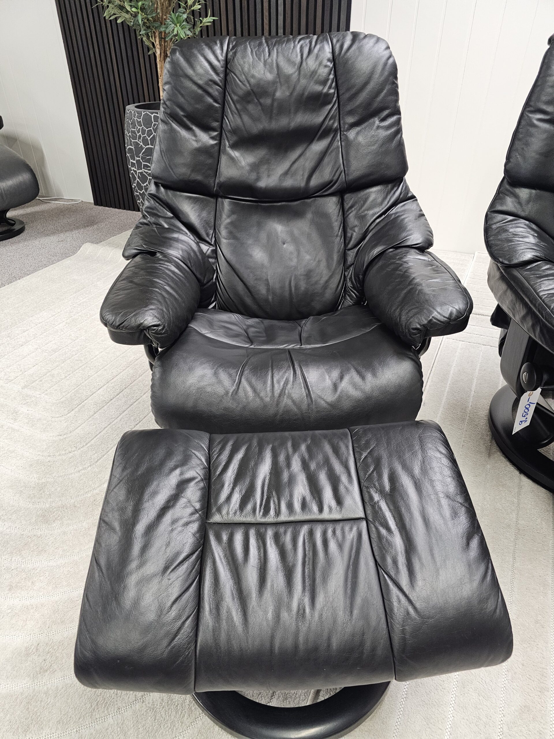 2 stk. Stressless Reno lenestoler med krakk - Bilde 14