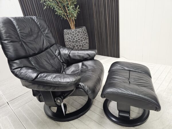 2 stk. Stressless Reno lenestoler med krakk