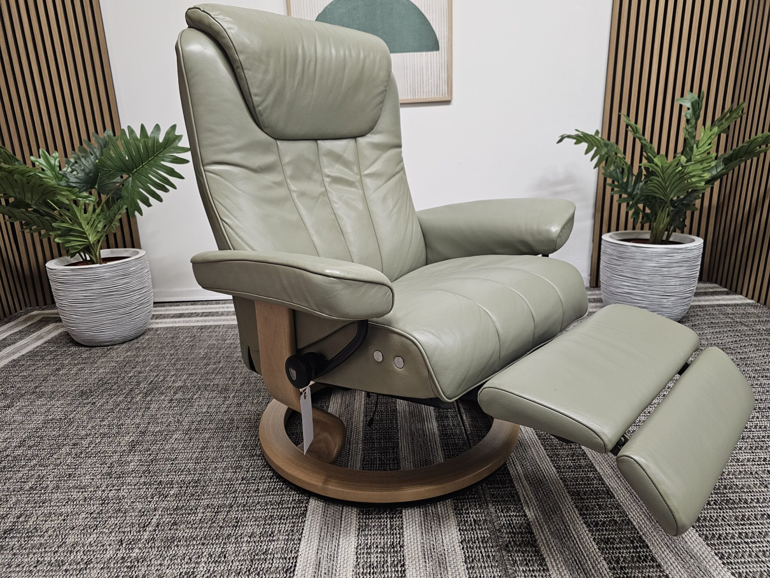 Elektrisk Stressless Bliss lenestol med integrert fothviler - Bilde 1