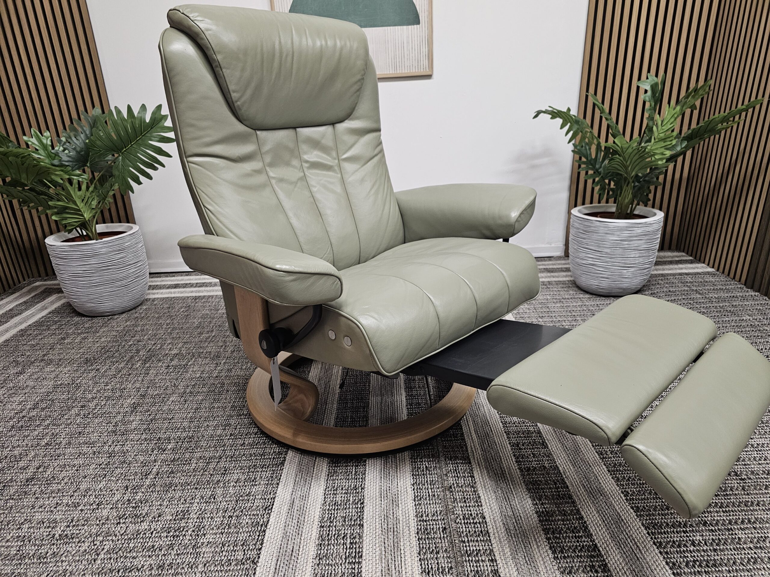 Elektrisk Stressless Bliss lenestol med integrert fothviler - Bilde 3