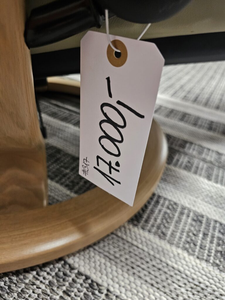 Elektrisk Stressless Bliss lenestol med integrert fothviler