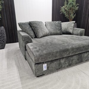 Boston Daybed i velurtekstil Fuji Olivia - Bilde 2