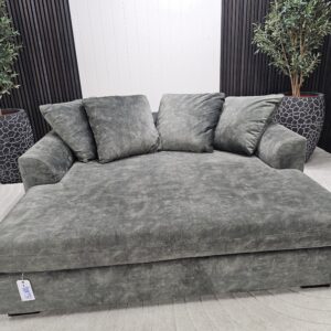 Boston Daybed i velurtekstil Fuji Olivia