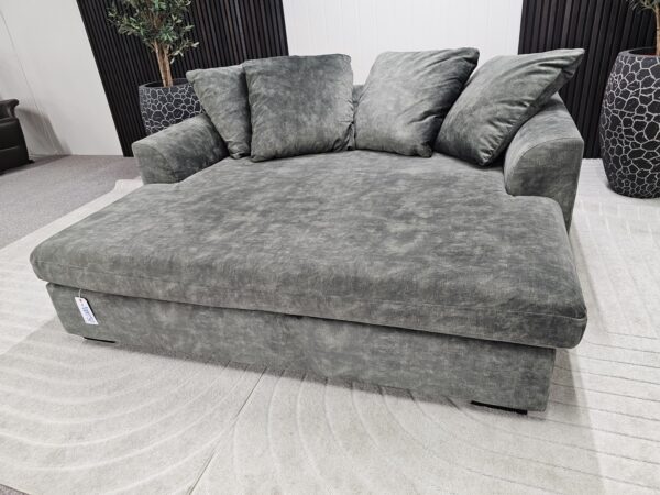 Boston Daybed i velurtekstil Fuji Olivia
