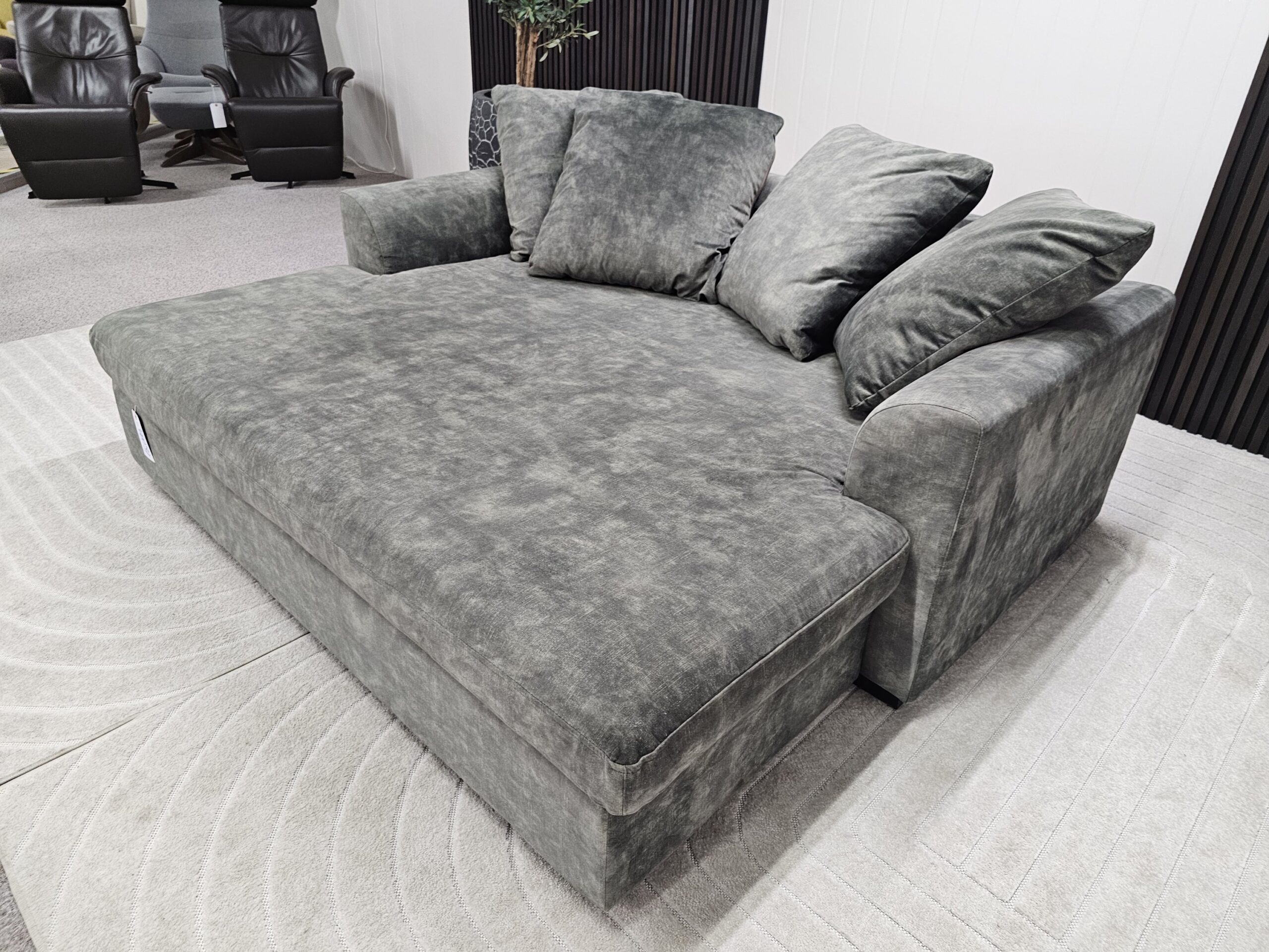 Boston Daybed i velurtekstil Fuji Olivia - Bilde 8