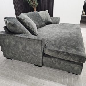 Boston Daybed i velurtekstil Fuji Olivia - Bilde 3