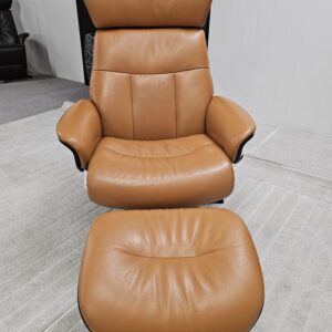 Flexlux Clement lenestol med krakk - Bilde 12