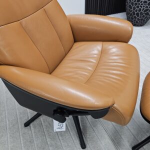 Flexlux Clement lenestol med krakk - Bilde 8