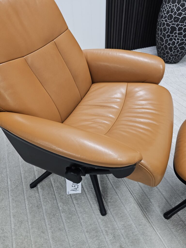 Flexlux Clement lenestol med krakk