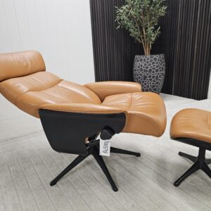 Flexlux Clement lenestol med krakk - Bilde 3