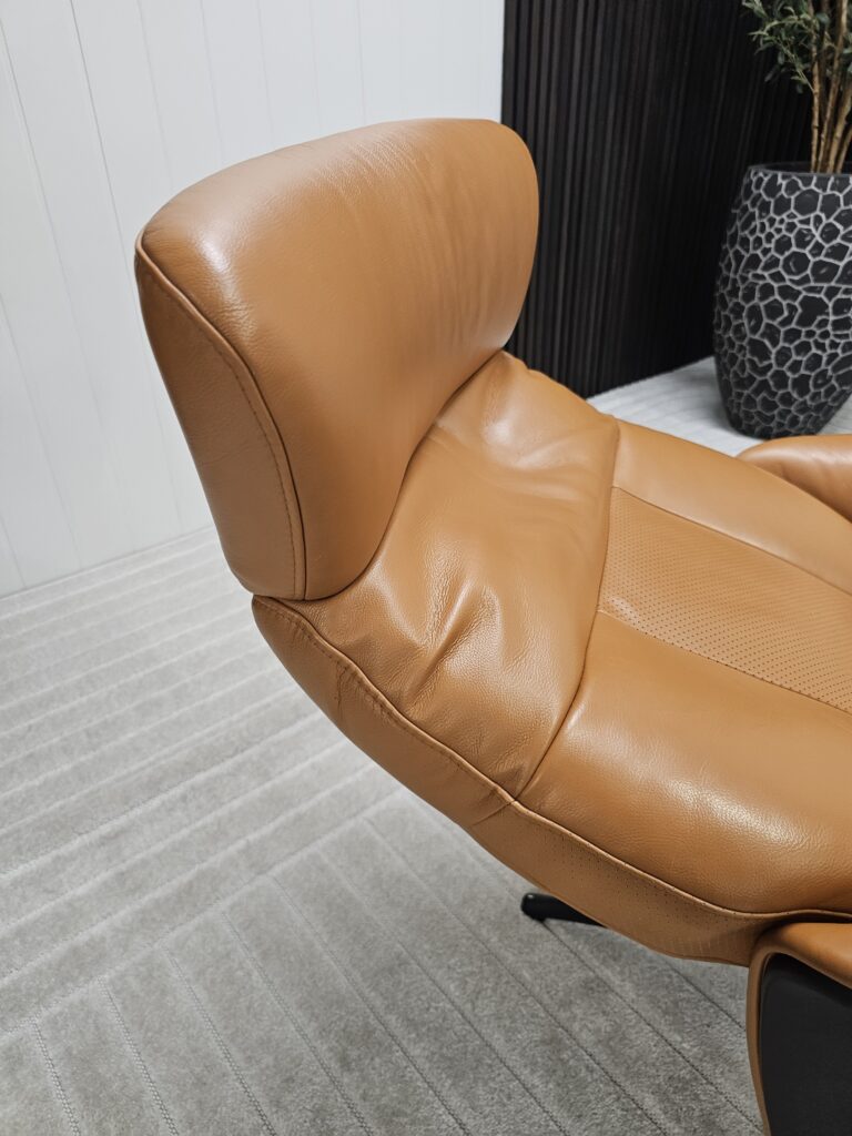 Flexlux Clement lenestol med krakk