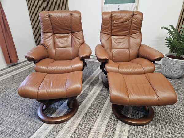 2 stk. Stressless Mayfair lenestol m/krakk