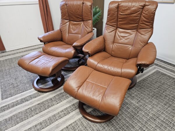 2 stk. Stressless Mayfair lenestol m/krakk