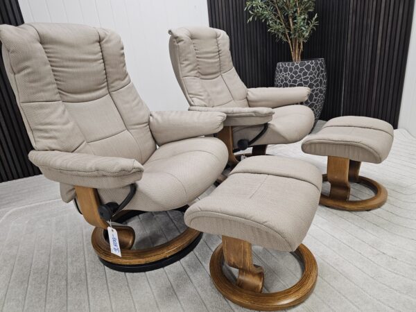2 stk. Stressless Mayfair lenestol/krakk