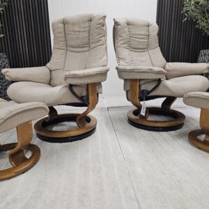 2 stk. Stressless Mayfair lenestol/krakk