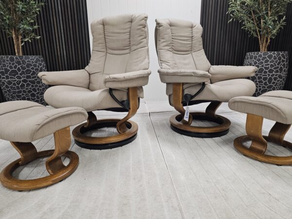 2 stk. Stressless Mayfair lenestol/krakk