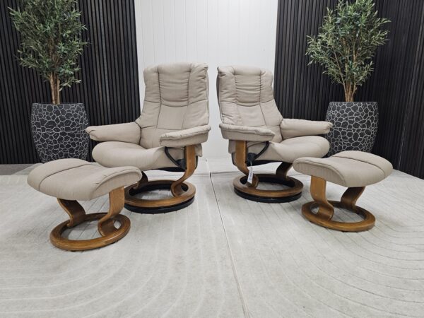 2 stk. Stressless Mayfair lenestol/krakk