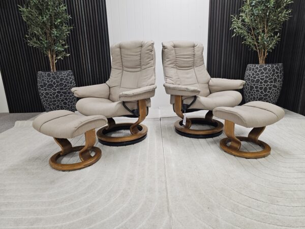 2 stk. Stressless Mayfair lenestol/krakk