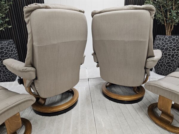 2 stk. Stressless Mayfair lenestol/krakk
