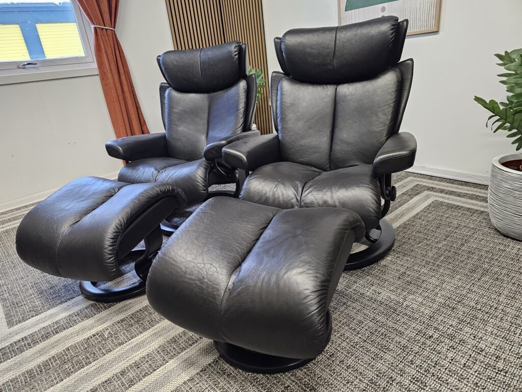 1 stk. Stressless® Magic lenestol med krakk