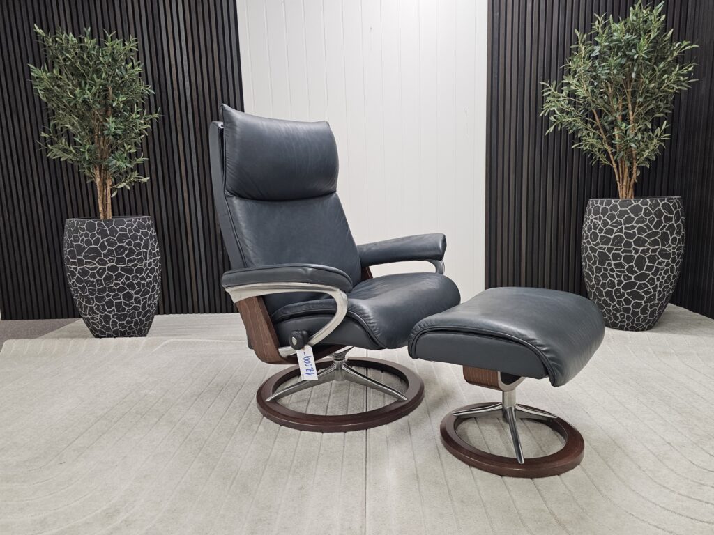 Stressless Aura Signature lenestol m/krakk-SOLGT