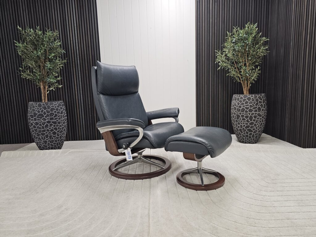 Stressless Aura Signature lenestol m/krakk-SOLGT