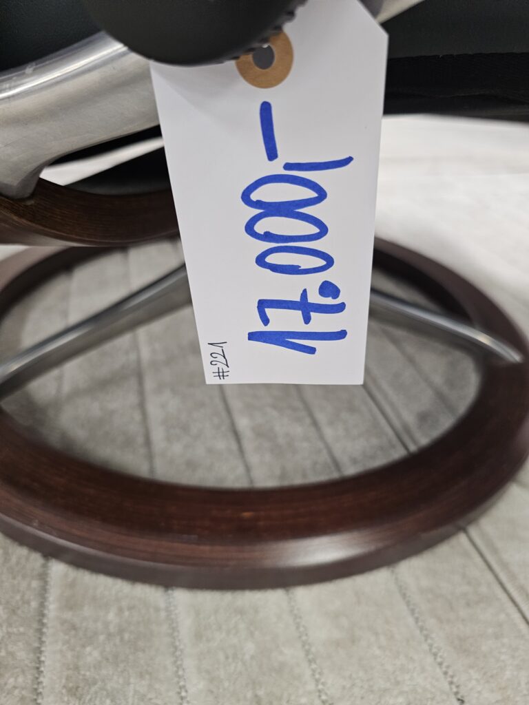 Stressless Aura Signature lenestol m/krakk-SOLGT