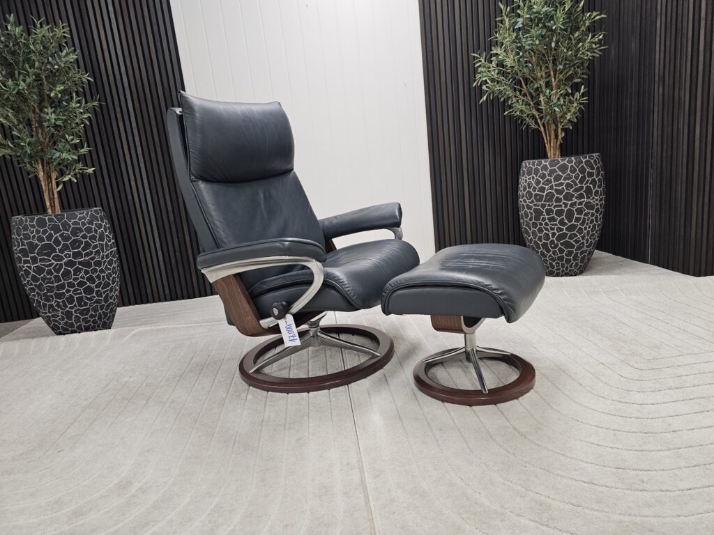 Stressless Aura Signature lenestol m/krakk-SOLGT