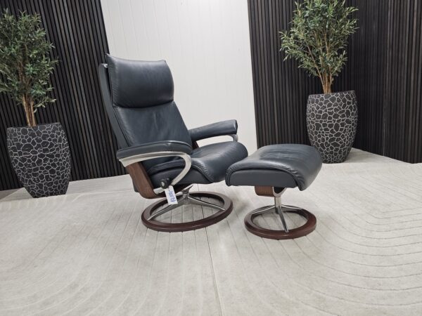 Stressless Aura Signature lenestol m/krakk