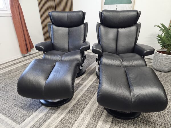 1 stk. Stressless® Magic lenestol med krakk