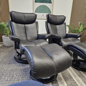 1 stk. Stressless® Magic lenestol med krakk - Bilde 11