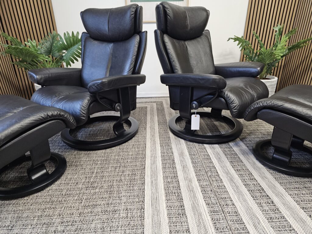 1 stk. Stressless® Magic lenestol med krakk