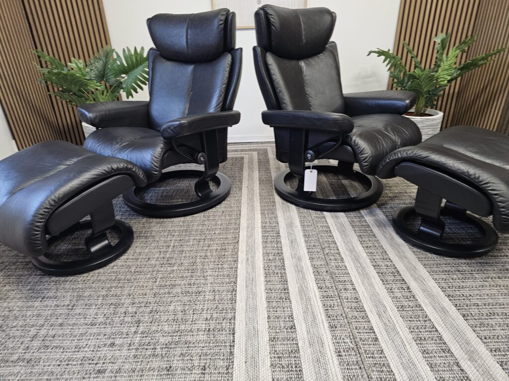 1 stk. Stressless® Magic lenestol med krakk