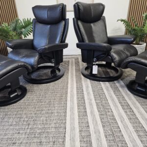 1 stk. Stressless® Magic lenestol med krakk - Bilde 3