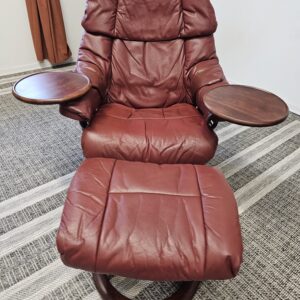 Stressless Reno lenestol m/krakk + 2 Stressless Swing bord - Bilde 13