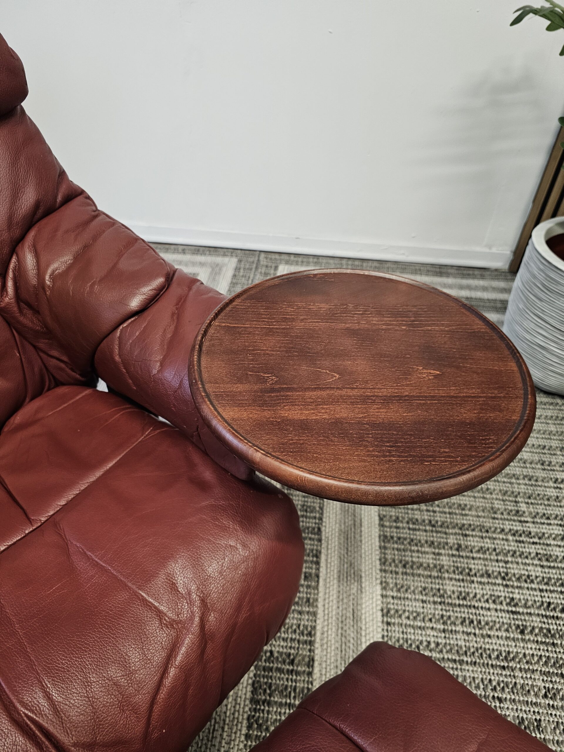 Stressless Reno lenestol m/krakk + 2 Stressless Swing bord - Bilde 15
