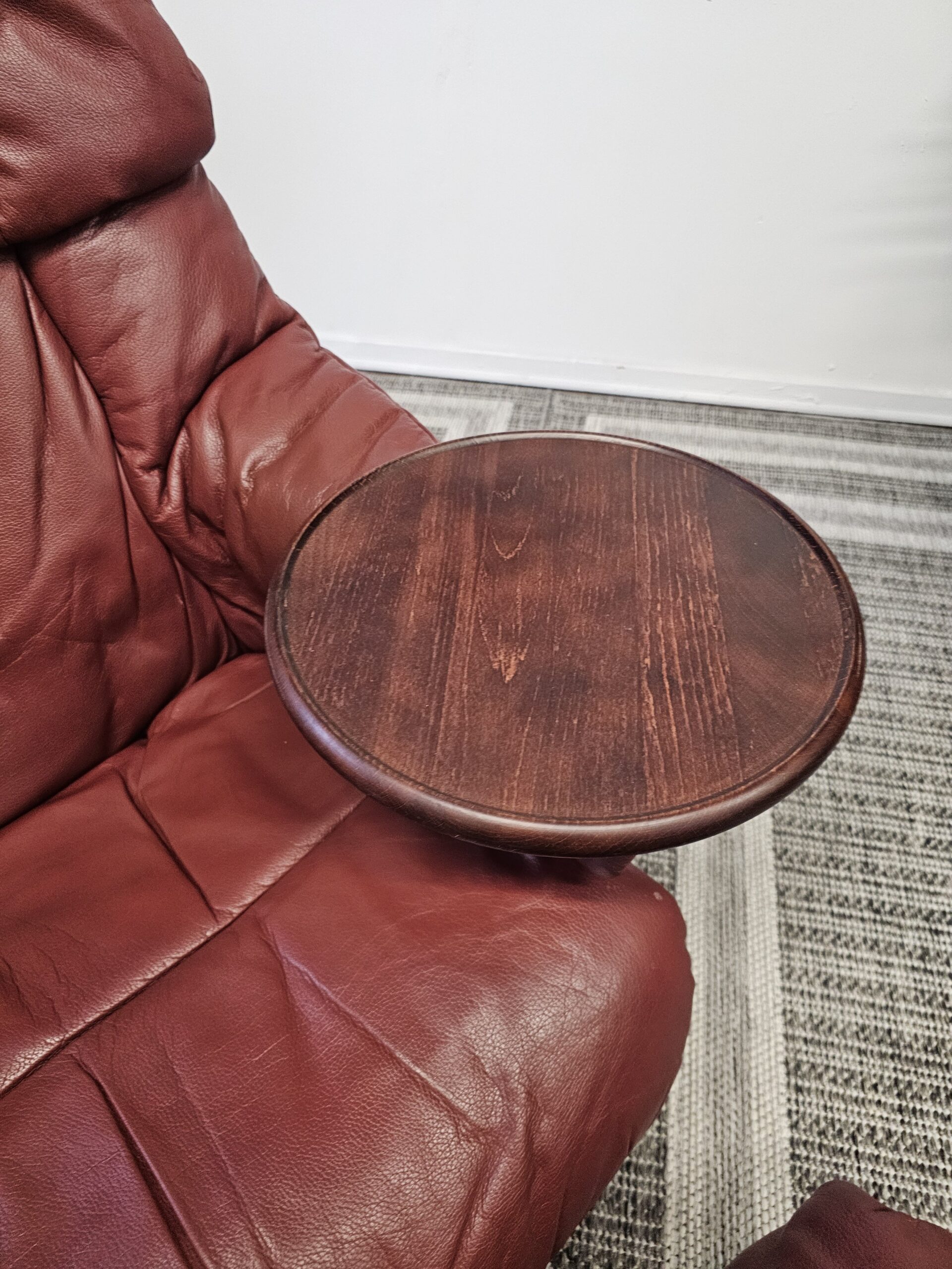 Stressless Reno lenestol m/krakk + 2 Stressless Swing bord - Bilde 4