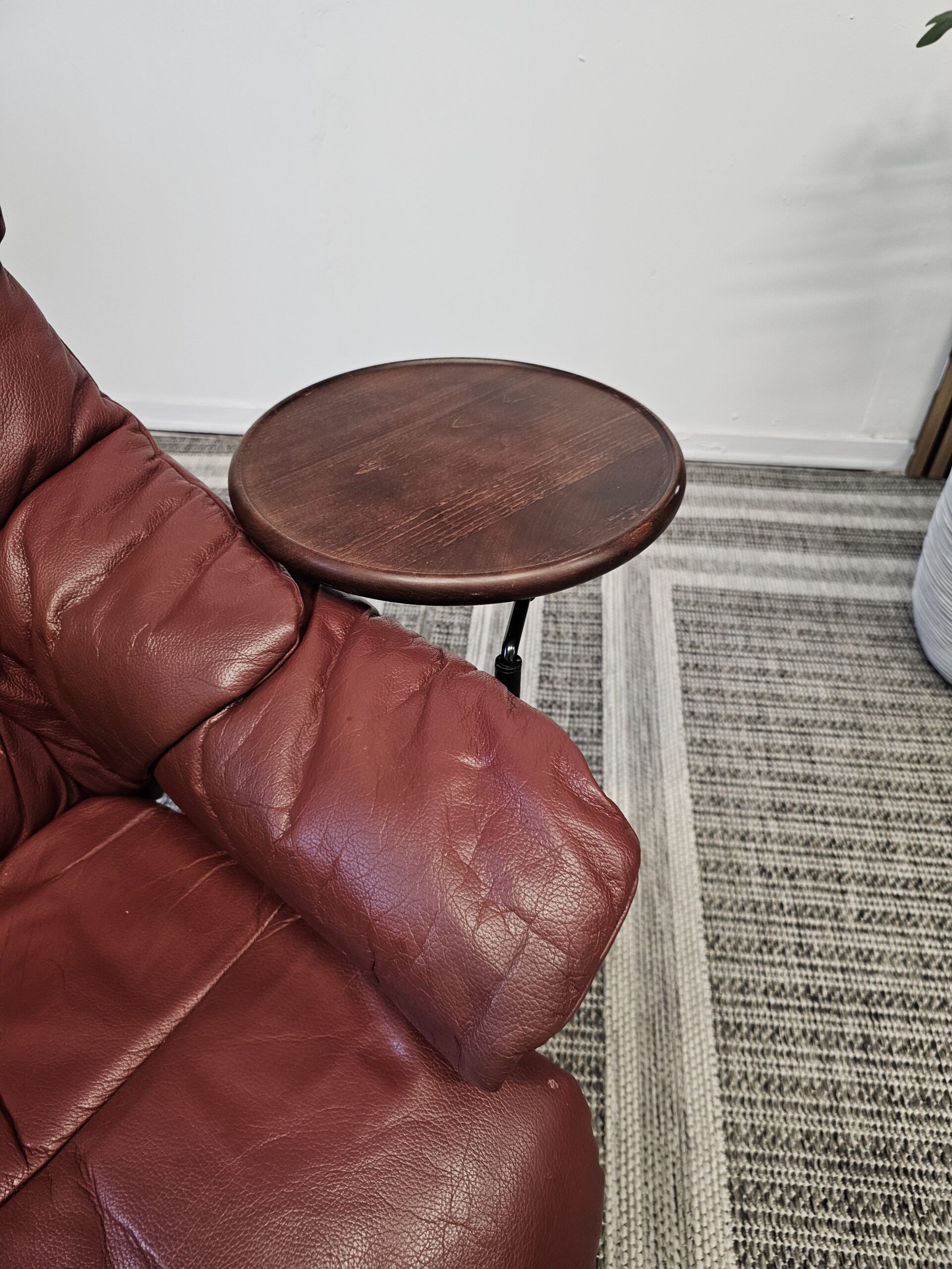 Stressless Reno lenestol m/krakk + 2 Stressless Swing bord - Bilde 6