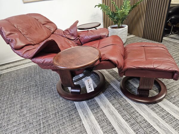 Stressless Reno lenestol m/krakk + 2 Stressless Swing bord