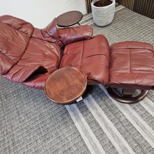 Stressless Reno lenestol m/krakk + 2 Stressless Swing bord - Bilde 7