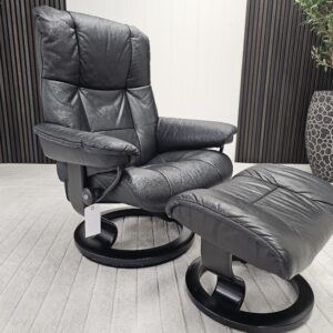 Stressless® Mayfair lenestol med krakk-