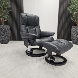Stressless® Mayfair lenestol med krakk- - Bilde 9