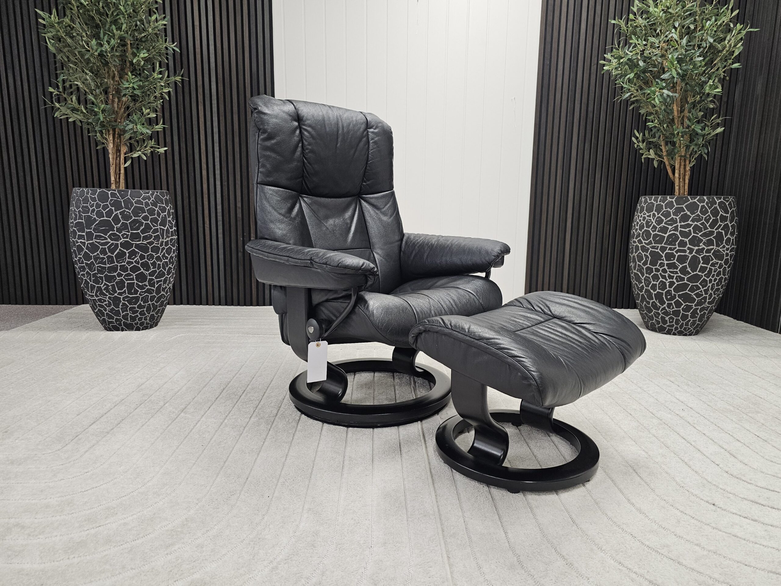 Stressless® Mayfair lenestol med krakk- - Bilde 9