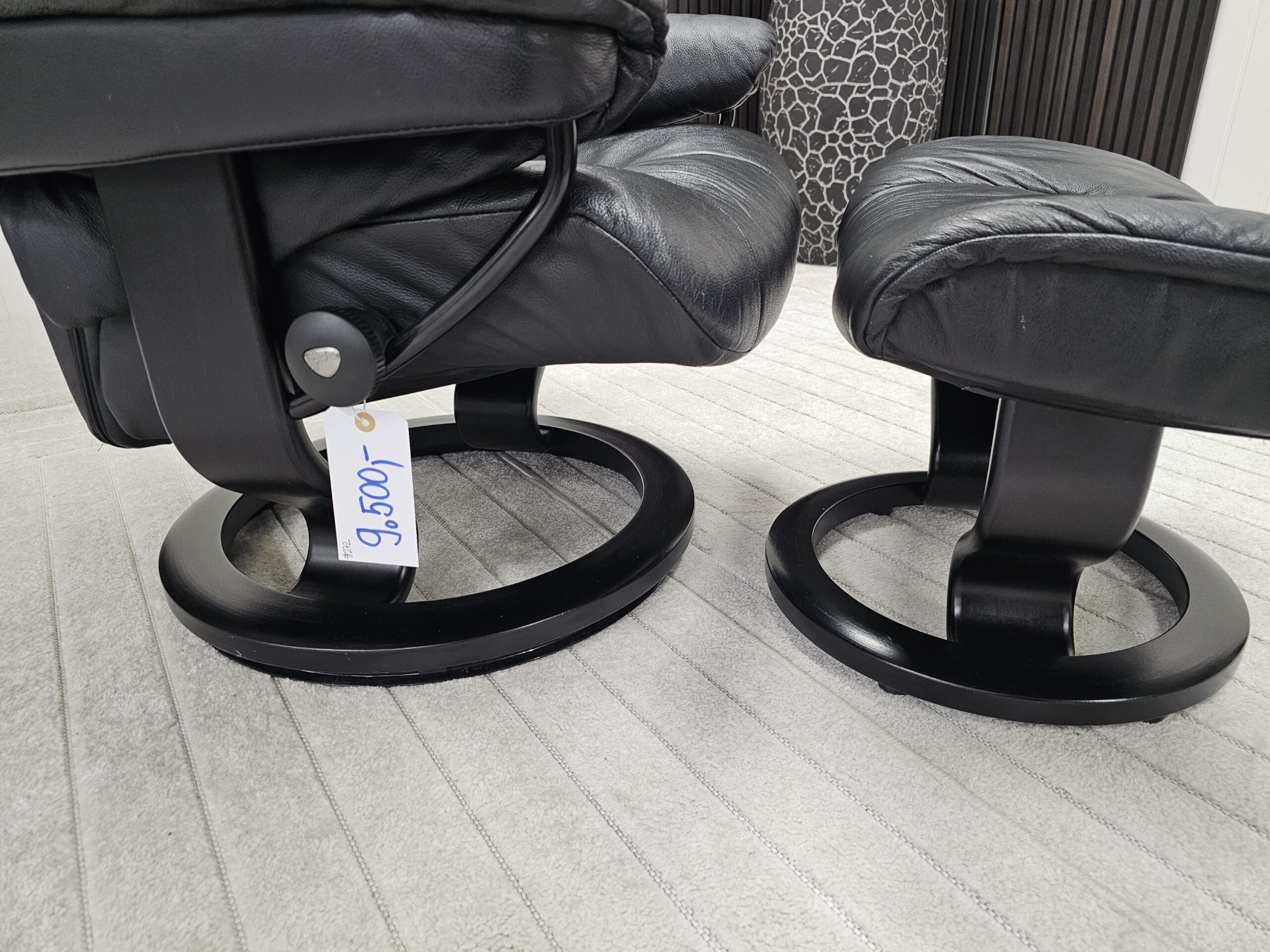 Stressless® Mayfair lenestol med krakk- - Bilde 3